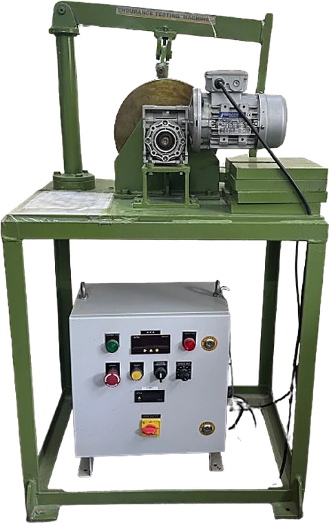 In-house endurance and wear testing machine